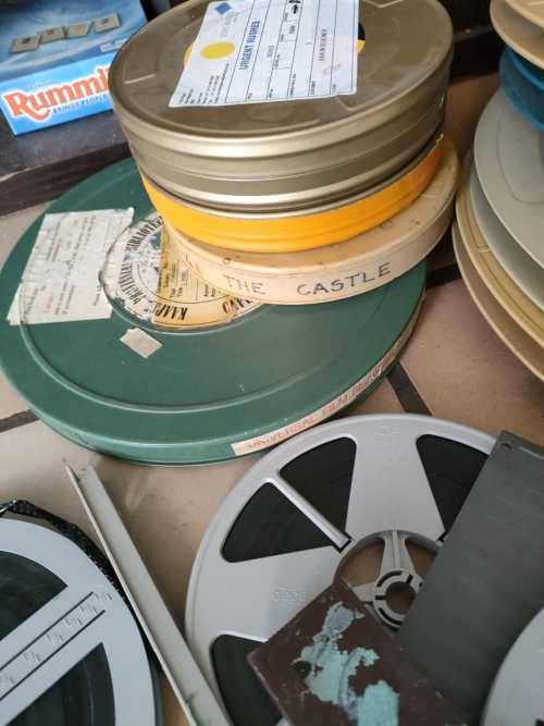 Bulk lot of Vintage Movie Reels