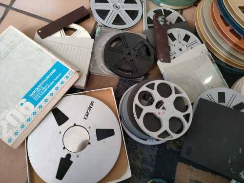 Bulk lot of Vintage Movie Reels