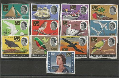 PITCAIRN ISLAND - BEAUTIFUL MM SET - 1967 DECIMAL CURRENCY