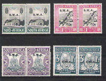 Voortrekker Memorial Fund - SACC 119 - 122 - Mounte Mint - CV R230