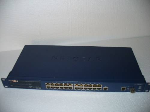 NETGEAR ProSafe 24 Port 10/100 Switch w/2 Gigabit ports