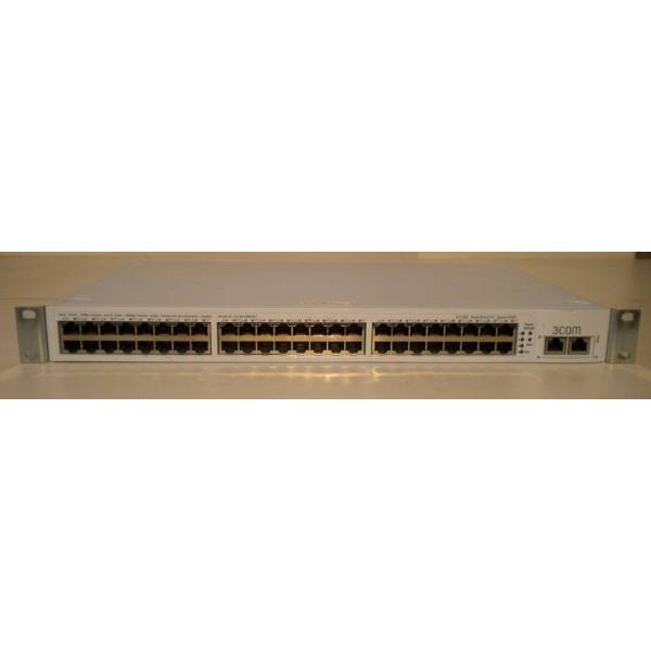 SuperStack3 Baseline 10/100 Switch 48-Port 10BASE-T/100BASE-TXplus 2-Port Gigabit (3C16476)
