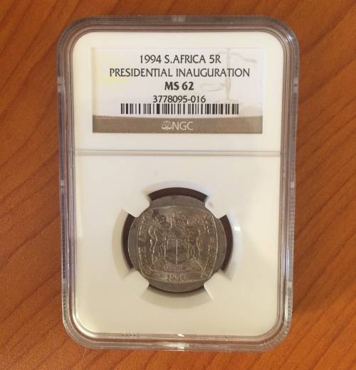 1994 S Africa R5 Presidential Inauguration