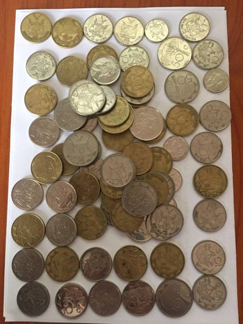 Namibia Coins lot *WINNER TAKES ALL COINS!!!*