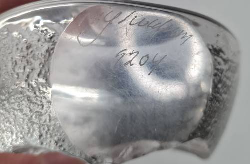 Mats Jonasson glass ornament