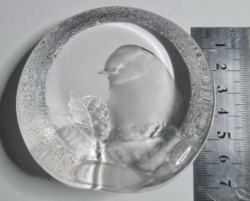 Mats Jonasson glass ornament