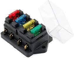 4Way Car Blade Fuse Box with Fuses  LOW SHIPPING FEES!!!