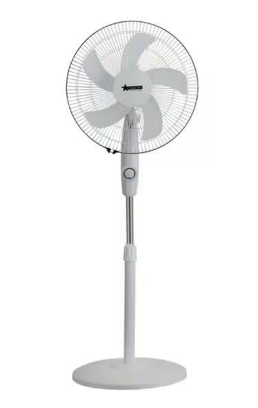Solar Rechargeable Pedestal Fan 16`with AC/DC Charger  LOW SHIPPING FEES!!!!
