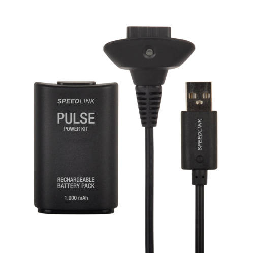 Speedlink Pulse Power Kit for Xbox 360 - Black
