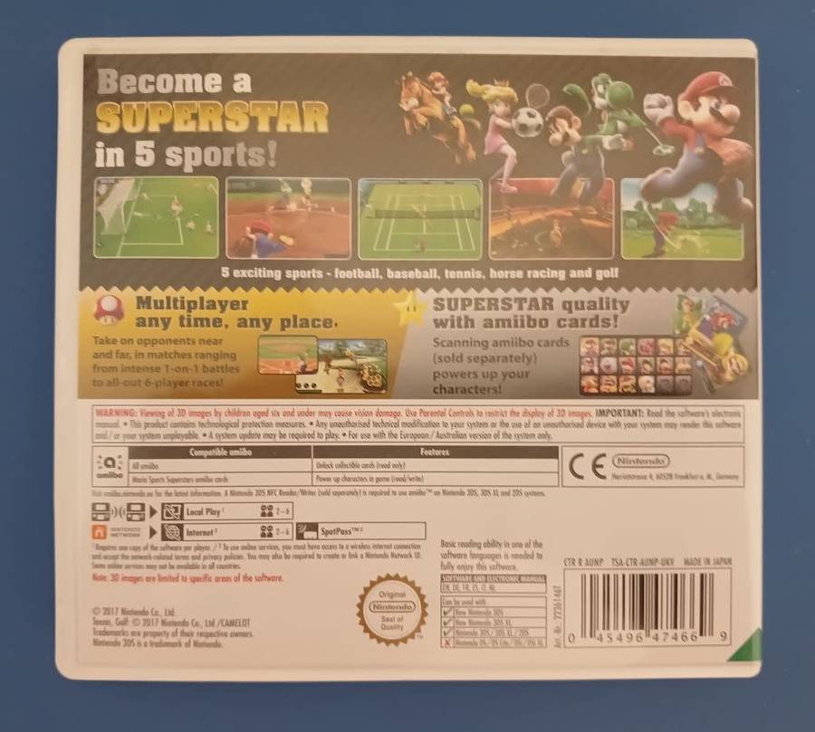 Mario Sports - Superstars - Nintendo 3DS