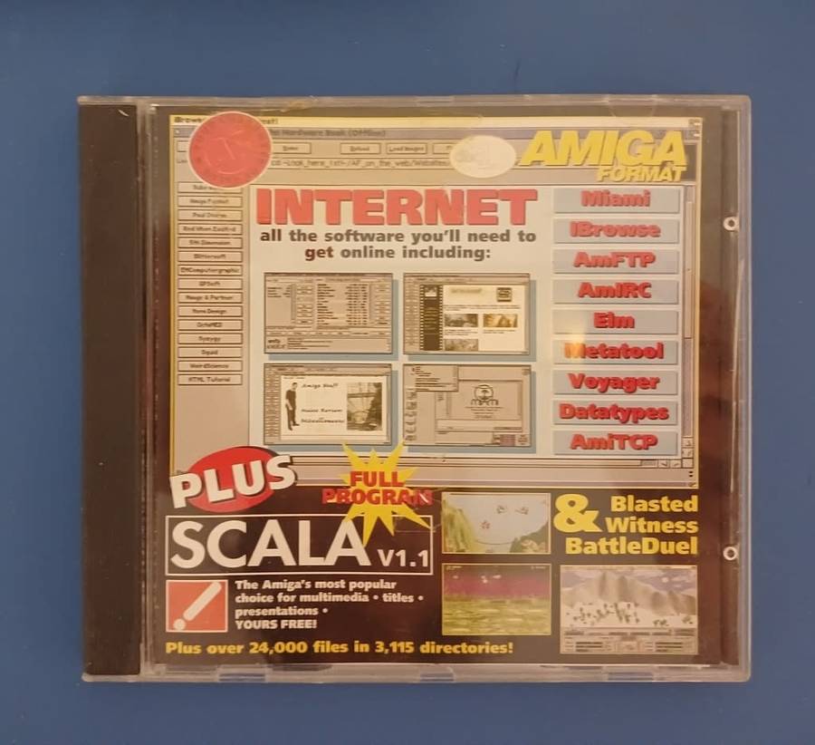 Amiga Format Cover Disc Collection for the Commodore Amiga