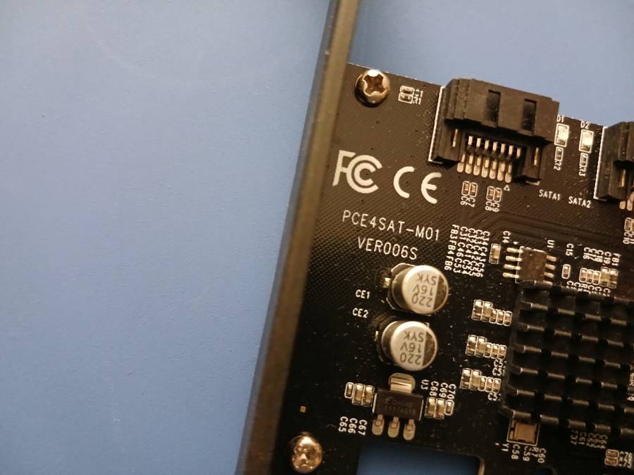 PC 4 Port SATA PCIe card