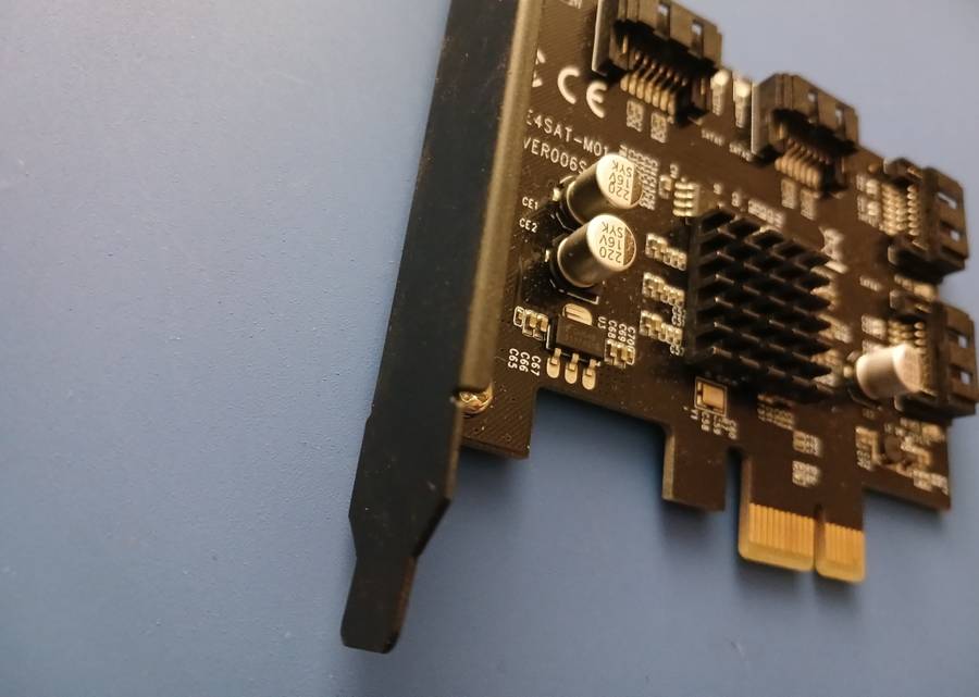 PC 4 Port SATA PCIe card