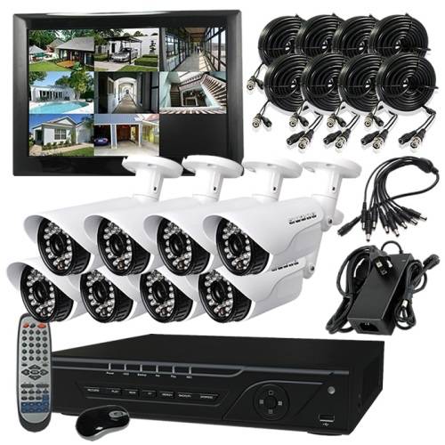 HIGH QUALITY 8 CHANNEL HD FULL CCTV KIT!!!!!
