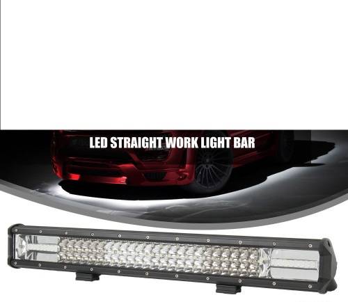 STOCK//Exclusive  7D-TRI-ROW-26INCH-360W-CREE-LED-WORK-LIGHT-BAR-SPOT-FLOOD-COMBO-