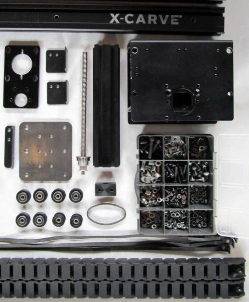 Complete Inventables X-Carve 1000mm CNC mechanical frame Kit