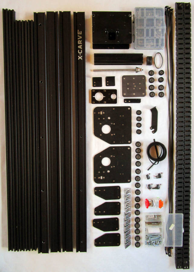 Complete Inventables X-Carve 1000mm CNC mechanical frame Kit
