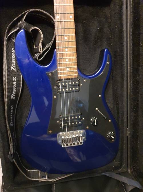 Ibanez Gio Guitar with Amp and Hard Case