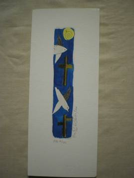 Pieter van der Westhuizen Etching size 280mm x 115mm