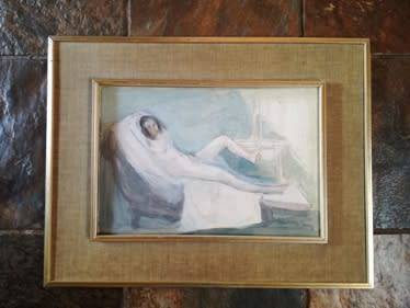 Jean Welz Mixed media  size 500mm x 330mm