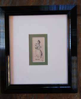 Otto Klar Mixed media size 110mm x 50mm