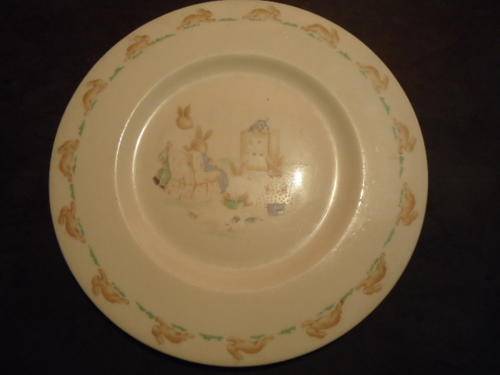Royal Doulton bunnykins plate