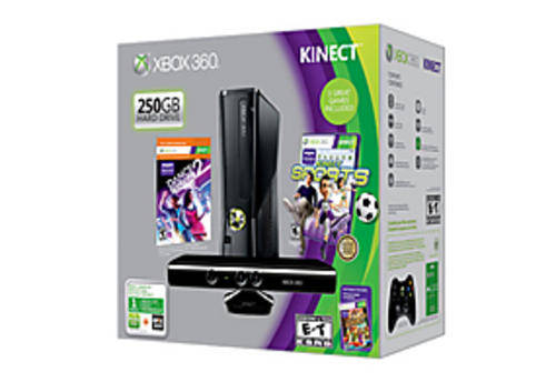 Xbox 360 250GB Bundle with WWE '13 & Let's Dance BRAND NEW!!!!