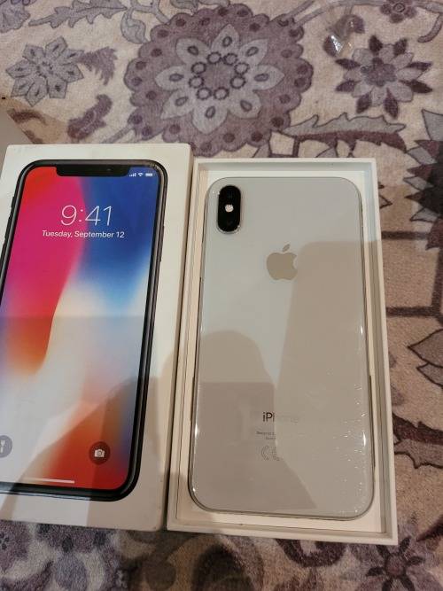 Iphone x silver