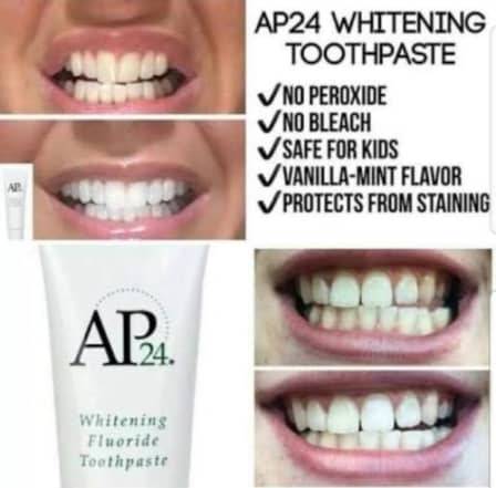 AP 24 Whitening Fluoride Toothpaste - Best Seller.