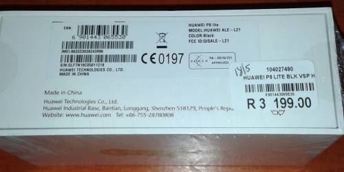 Huawei P8 Lite cellphone brand new