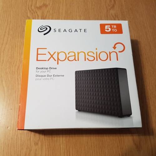 5TB Seagate external Harddrive