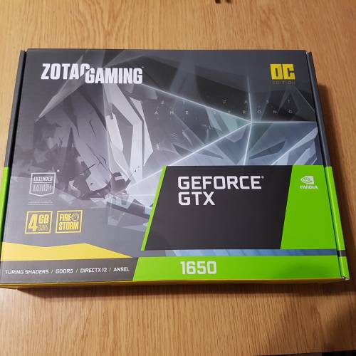 Zotac Geforce GTX 1650 4GB