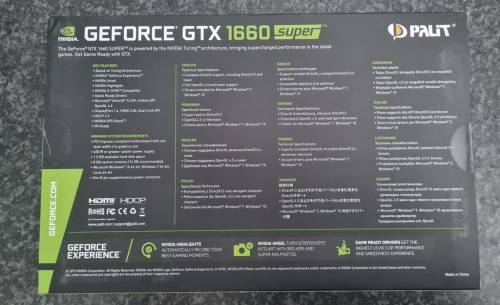 Palit Geforce GTX 1660 Super
