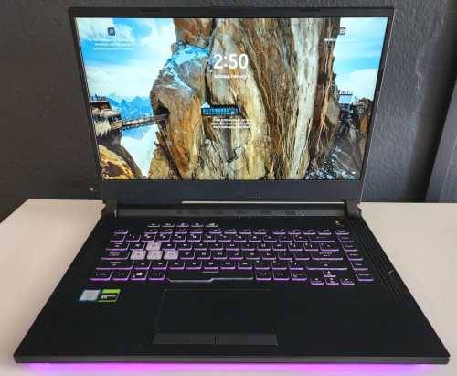 Core i7 9th gen Asus ROG STRIX Gaming Laptop, 32G RAM, 512NVMe SSD, 4G GTX1650, 1y wnty+FREE BAG