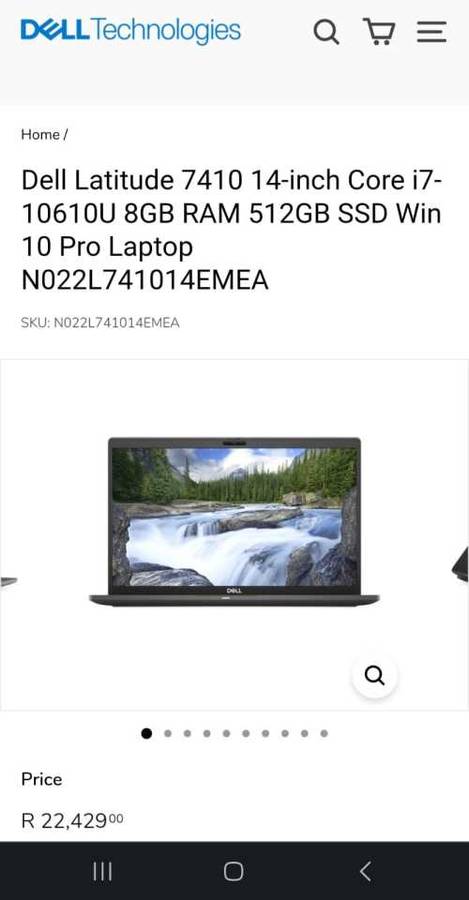 Core i7 10th gen Dell Latitude 7410 Brand New, 32G RAM, 512NVMe, UHD Graphics, 3y wnty, FREE BAG