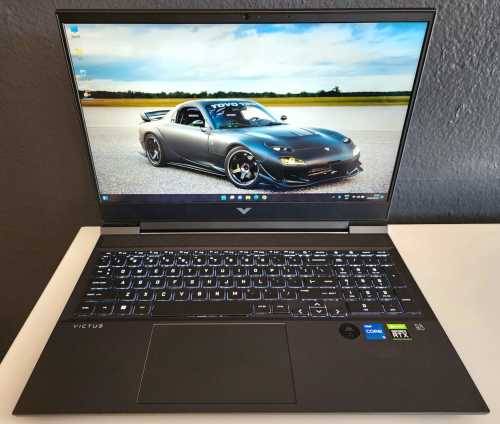 Core i5 11th gen HP Victus 16 Gaming, 16G RAM, 512 NVMe, RTX3050, 144Mhz, 1 Wnty, FREE BAG, UNBOXED