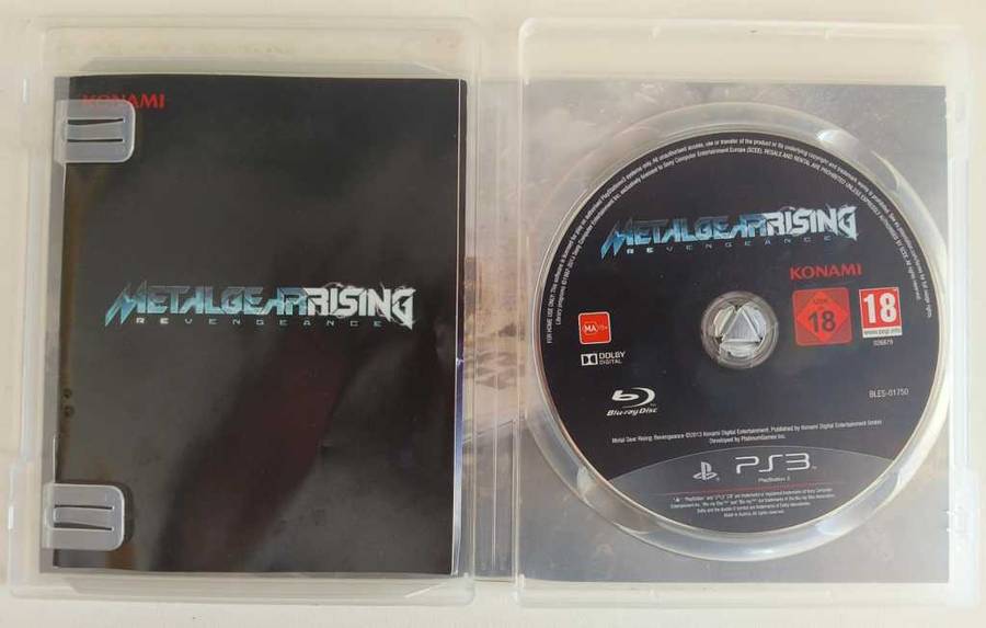 PS3 GAMES  Metal Gear Rising Revengeance PS3 PLAYSTATION 3 GAMES