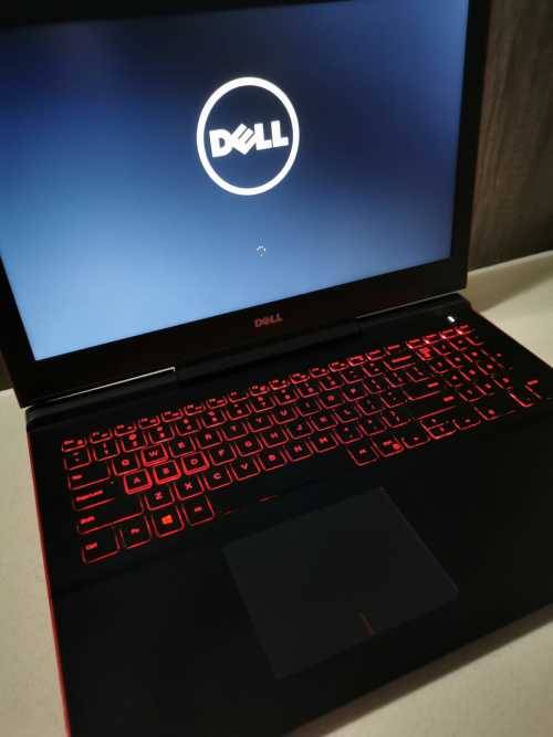 Core i5 7th gen Dell Inspiron 7000 Gaming Laptop, 8G RAM, 256G SSD, 4G GTX 1050, Office 2021