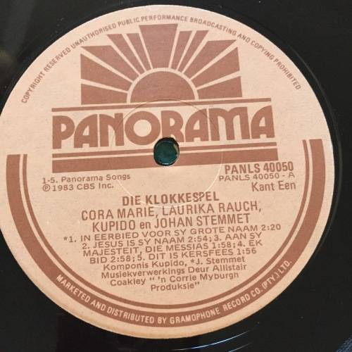 LP - DIE KLOKKESPEL (CORA, LAURIKA, KUPIDO EN JOHAN)