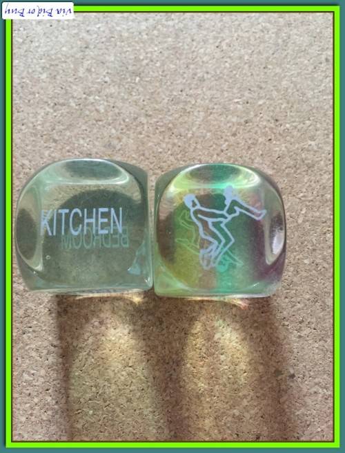 EROTIC ADULT SEX DICE GAME (LIKE NEW)