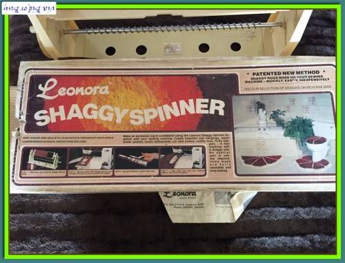 LEONORA SHAGGY SPINNER (RUBBERS MISSING REFER PICS) PATENT 77/4909