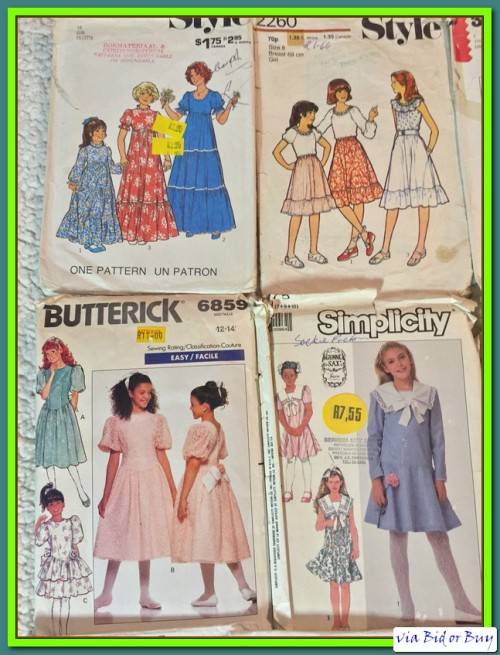 PATTERN JOBLOT: 15 KIDDIES PATTERNS
