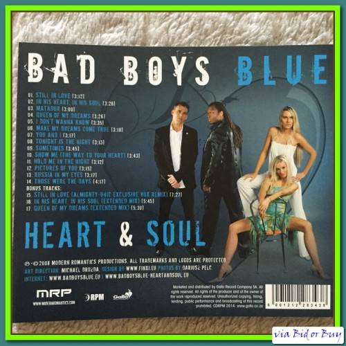 CD - BAD BOYS BLUE: HEART & SOUL