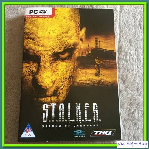 PC - DVD ROM - STALKER: SHADOW OF CHERNOBYL (BOOKLET + LIC KEY INCL)