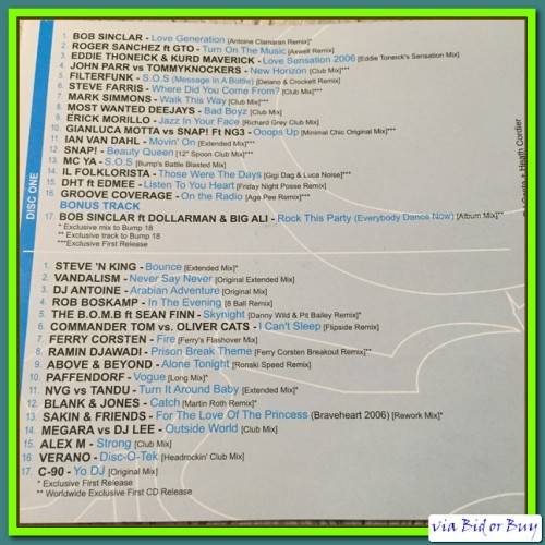 CD - BUMP 18 (2 CD'S) VARIOUS ARTISTS