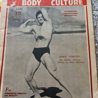 VINTAGE BODY BUILDER MAGAZINES (X4)
