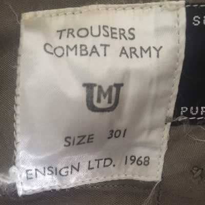 SADF STEP OUT PANTS (WOOL) SIZE 30