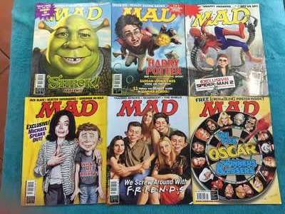 MAD MAGAZINE 2004 #394-399 (6 MAGAZINES)