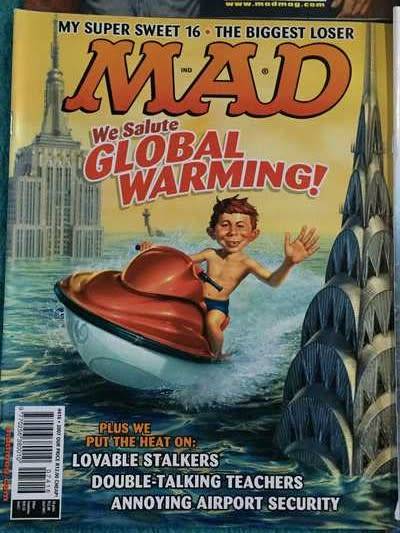 MAD MAGAZINES (7 BOOKS) - 2007 #413-419