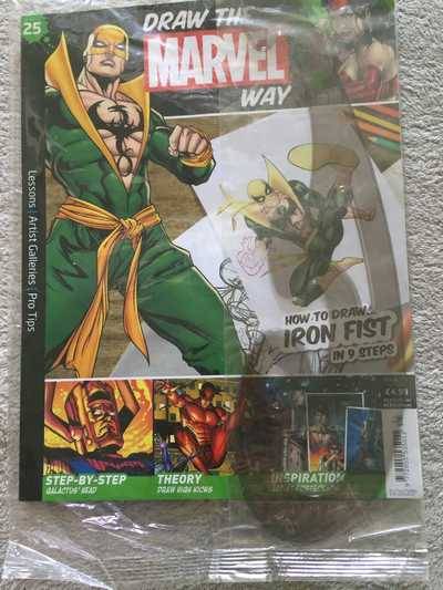 DRAW THE MARVEL WAY NR 25 IRON FIST